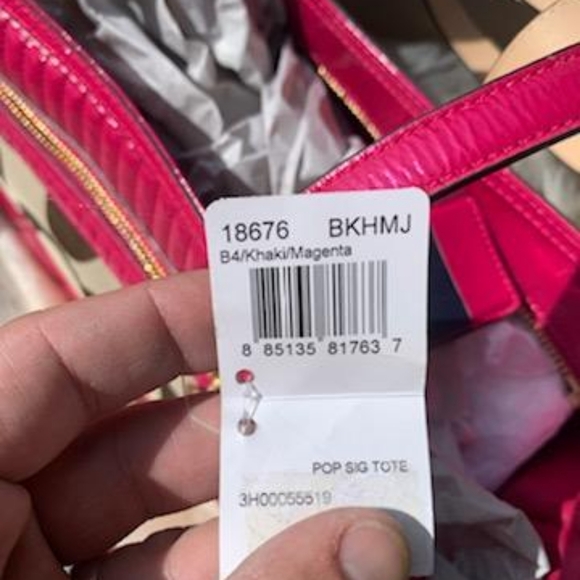 Pink Coach Purse - Picture 3 of 12